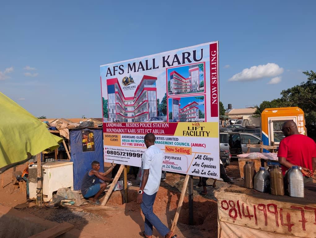 ANDREAMS MALL, Karu Site FCT Abuja — detail view